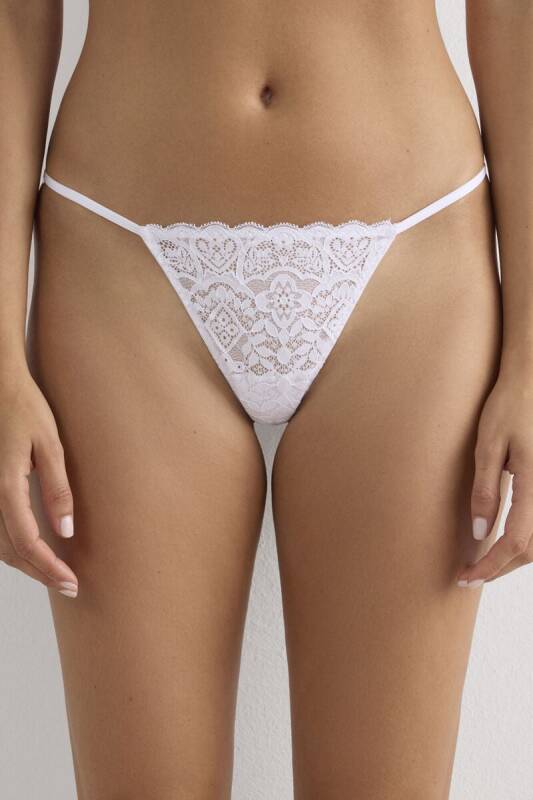 Venlisa Transparan Dantel Tanga Külot V6500