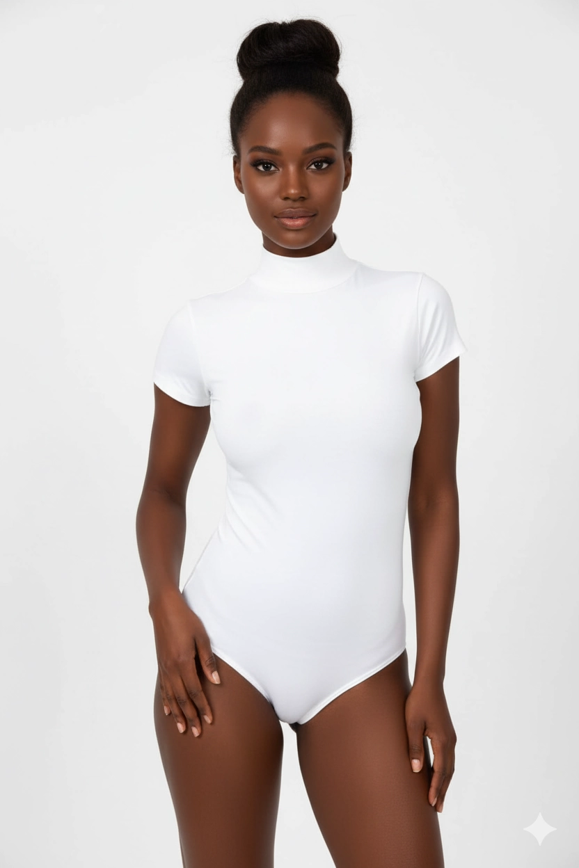 Berrak Bayan Kısa Kollu Çıtçıtlı Bady 2053