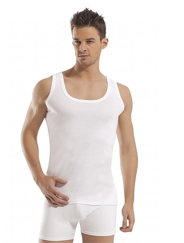 Erdem Erkek Ribana Atlet 1110 Beyaz M