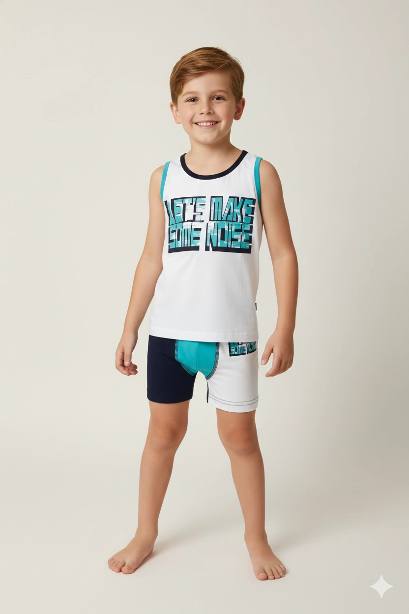 Erkek Çocuk Boxer Takım 5309