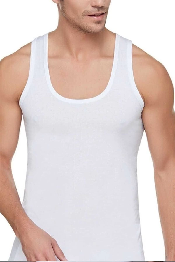 Işıl Erkek için Beyaz Fanila Kod 102