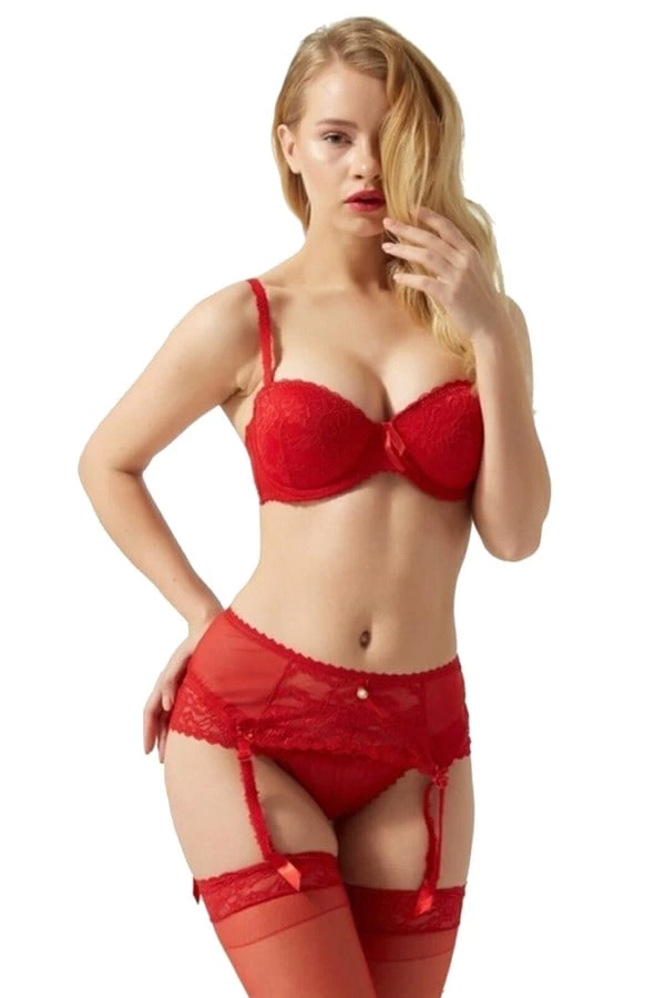 Le Jardin Dantel Jartiyer Takımı 5265