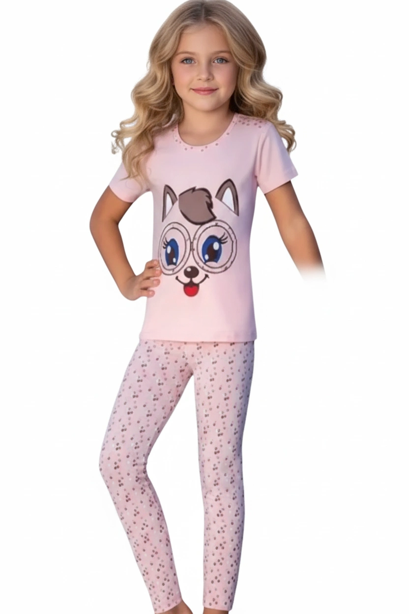 Kız Çocuk Taytlı Takım 6527