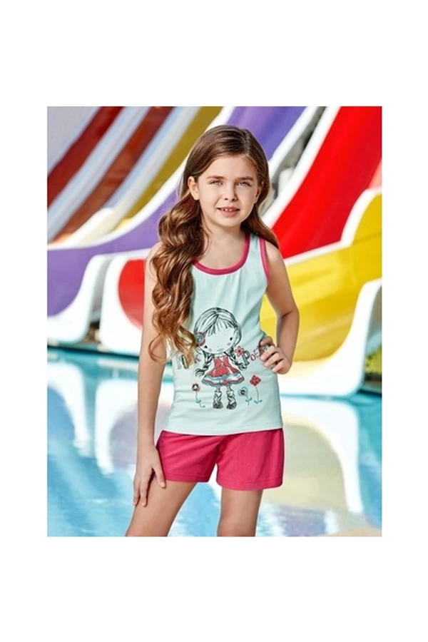 Berrak Kız Şortlu Takım 6551