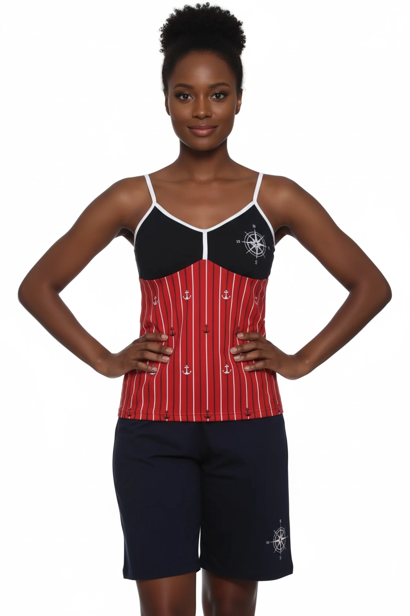 Berrak Kadın Denizci Şortlu Takım 2488