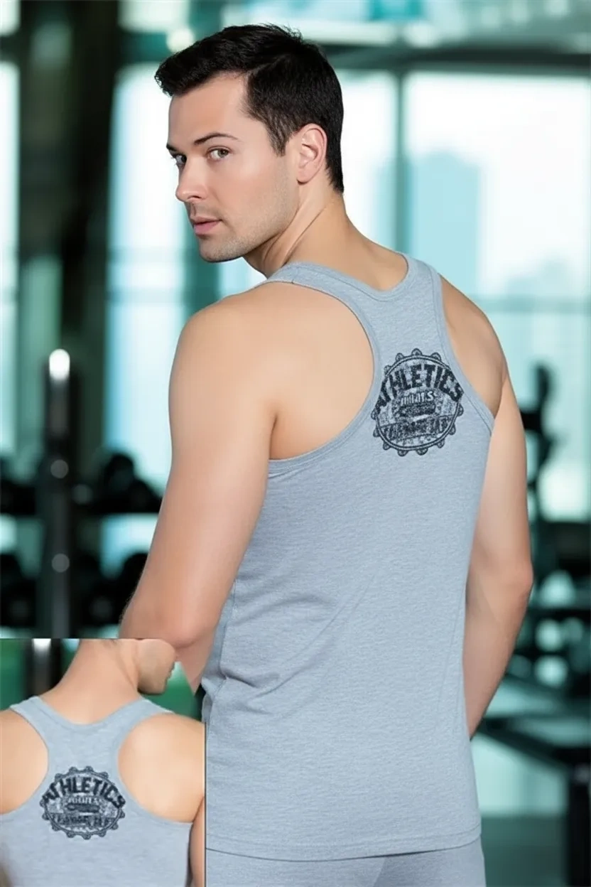 Berrak Erkek Athletics Baskılı Rambo Atlet 1040