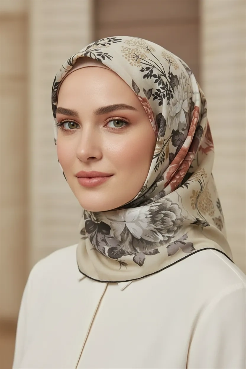 Mısırlı Polyester Alize Eşarp 2