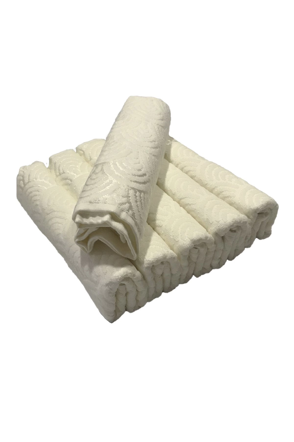 Bulteks Jakarlı Kadife Havlu 30X50 - Desen 2