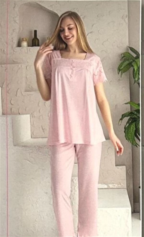 Limissi Kadın Kısa Kollu Pijama Takım 23403