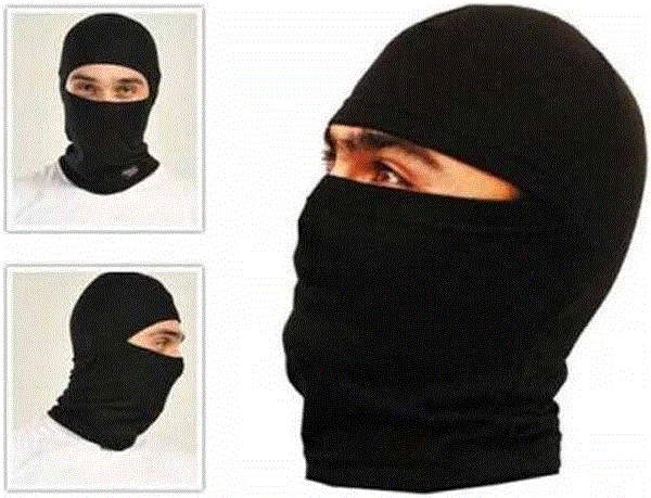 Termal Kar Maskesi. Motosikler Kaskı İçine Giyilmesi Uygundur