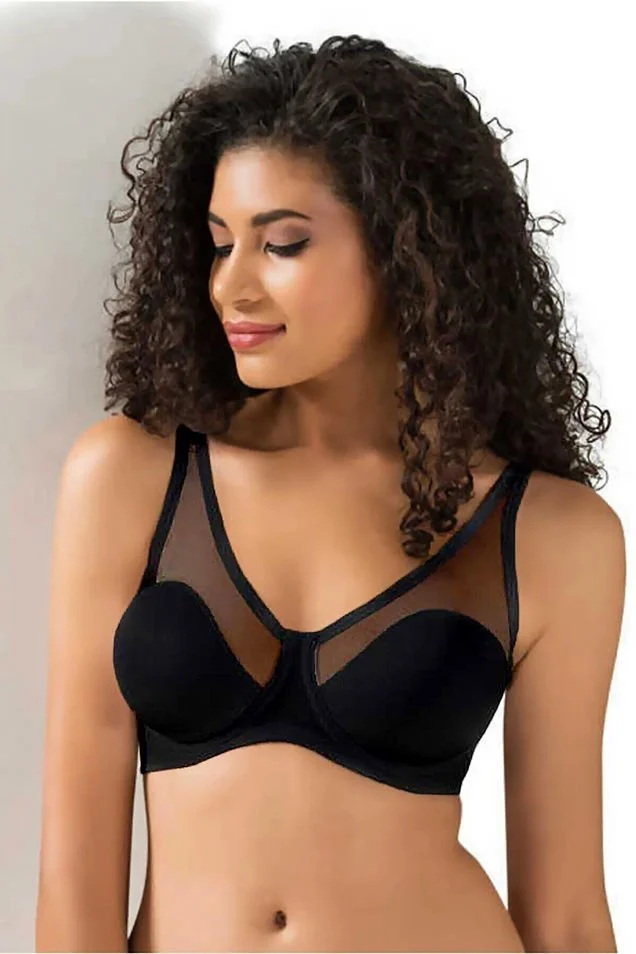 Le Jardin Tül Kaplı Soft C Cup Sütyen 9200