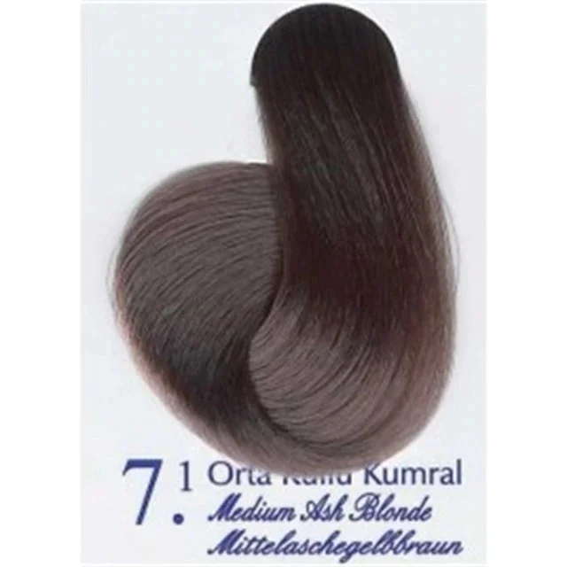 Akos Saç Boyası Orta Küllü Kumral 7.1 3 Adet