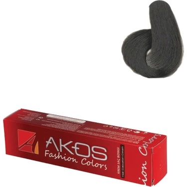 Akos Tüp Saç Boyası Havuç Kızılı 7.50 6 Adet+6 Adet Oksidan