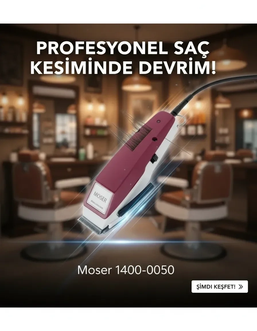 Moser 1400-0050 Profesyonel Saç Kesme Makinası
