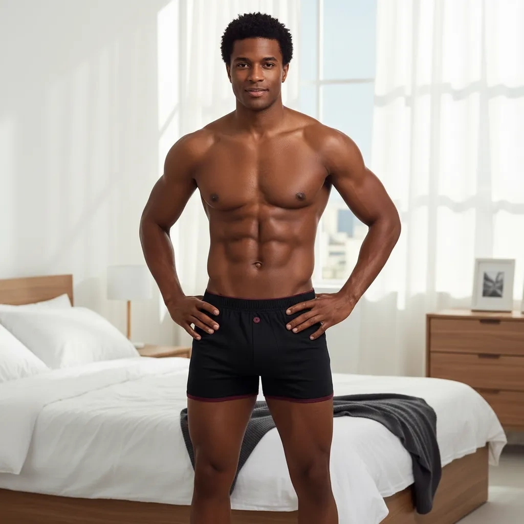 Huma One Erkek Havlu Bel Düz Boxer Battal Boy