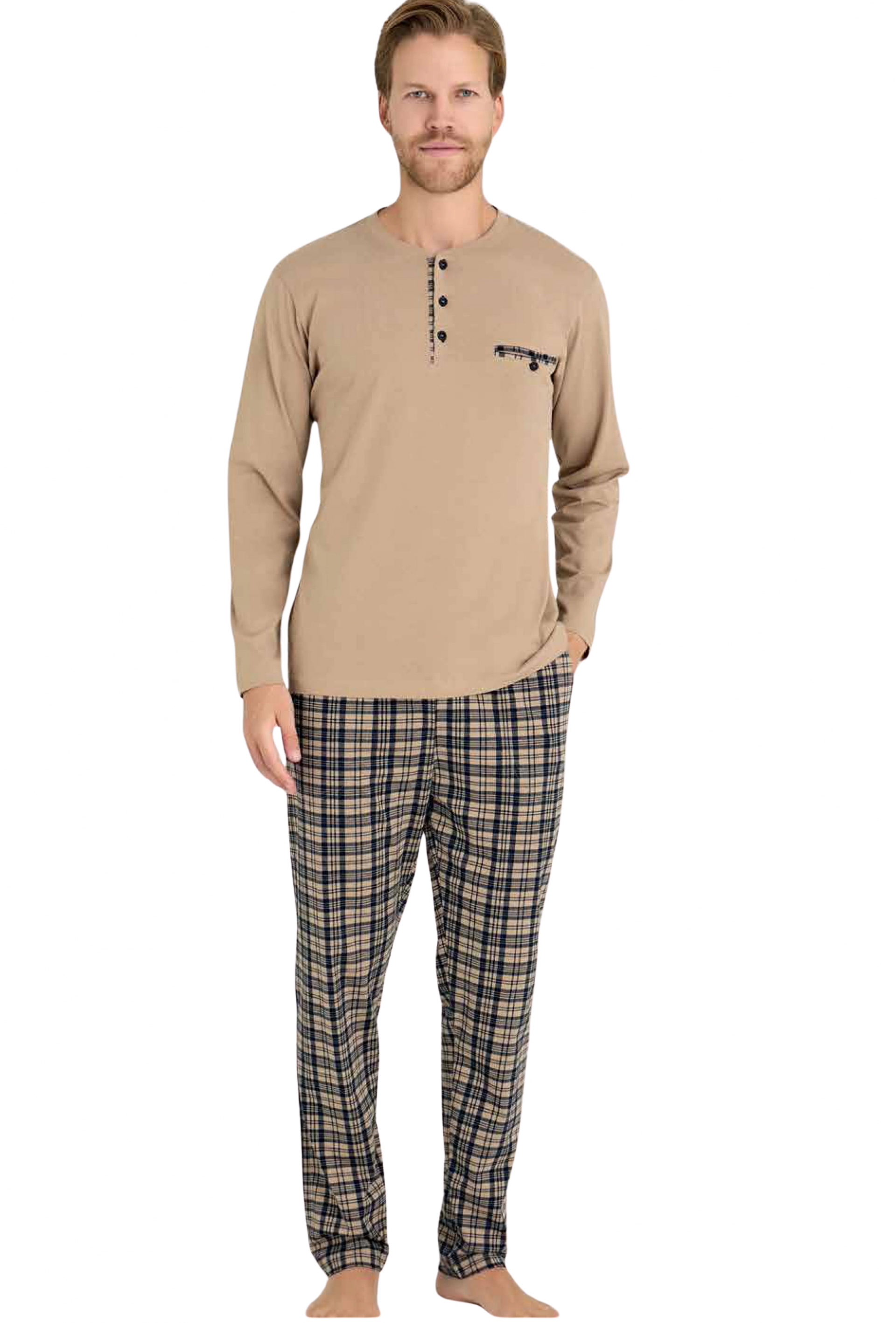 9223-KLY ANTRASİT PİJAMA