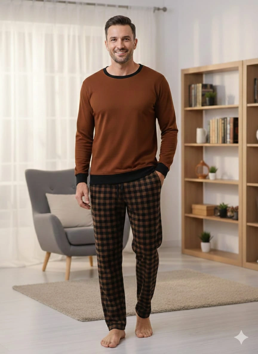 pijalüx tek alt ekose pijama