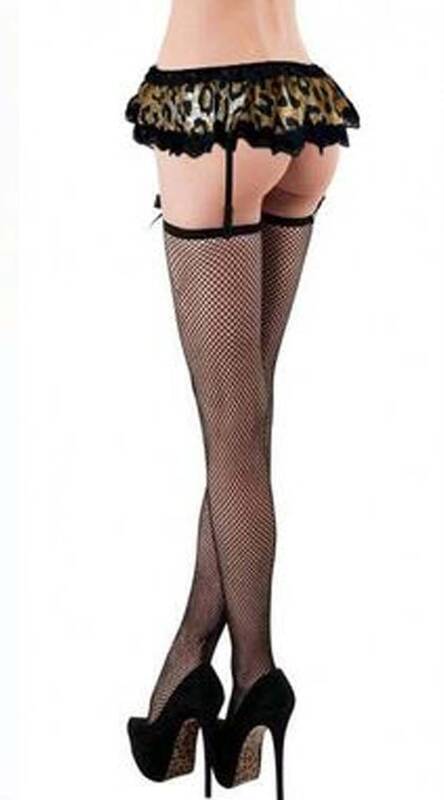 Venlisa Leopar Desenli Mini Etek V4101