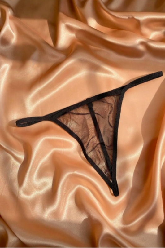 Venlisa Tül Detaylı Tanga Külot V6600