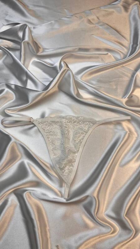 Venlisa Transparan Dantel Tanga Külot V6500