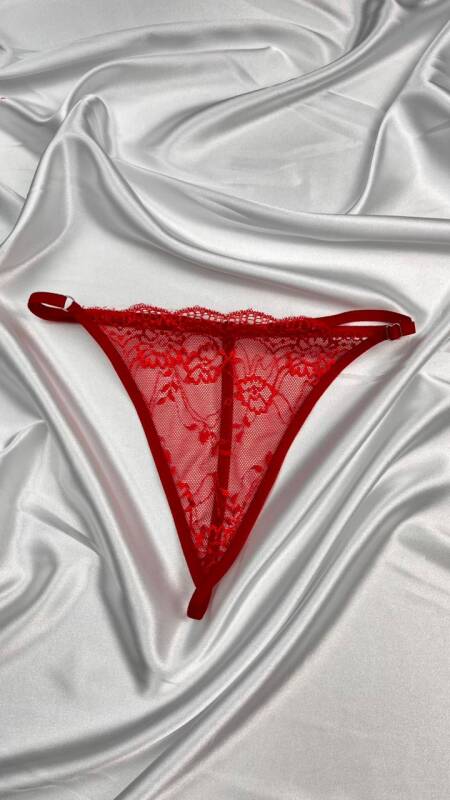 Venlisa Transparan Dantel Tanga Külot V6500