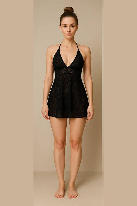 Venlisa Dantel Gecelik Takımı V2407