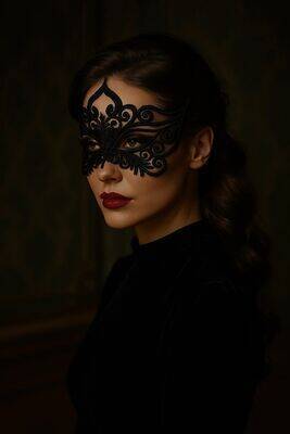 Venlisa Dantel Maskeli Balo Maskesi V3300